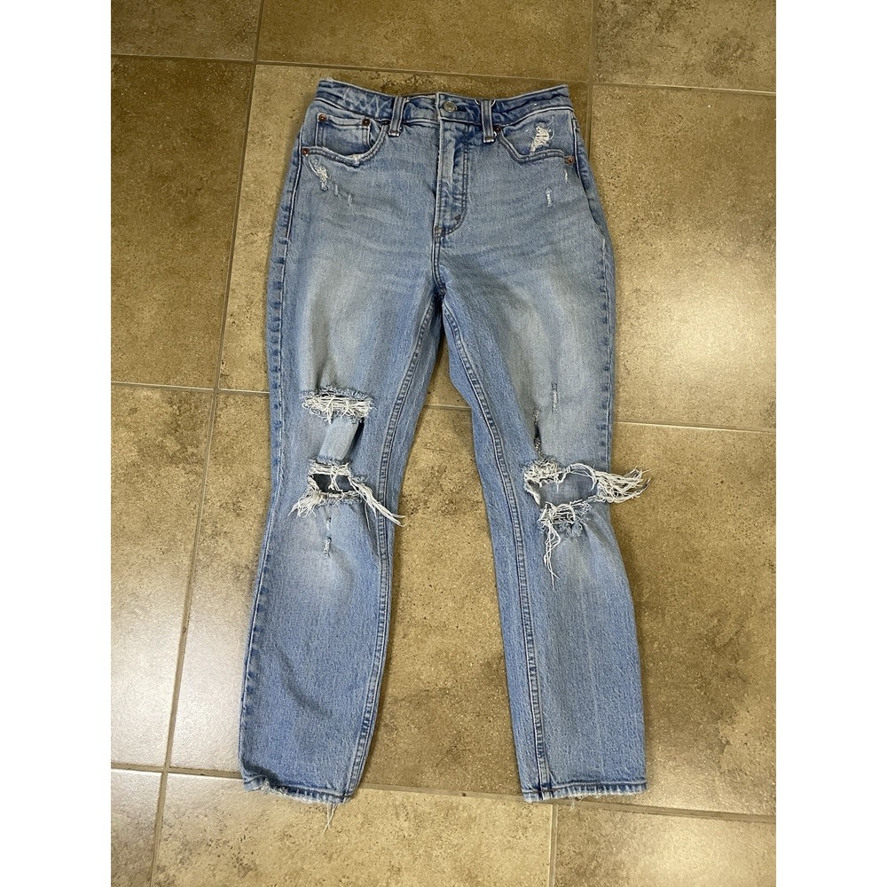 Abercrombie & Fitch Jeans Women's Size 26 2s The Skinny High Rise Blue Denim